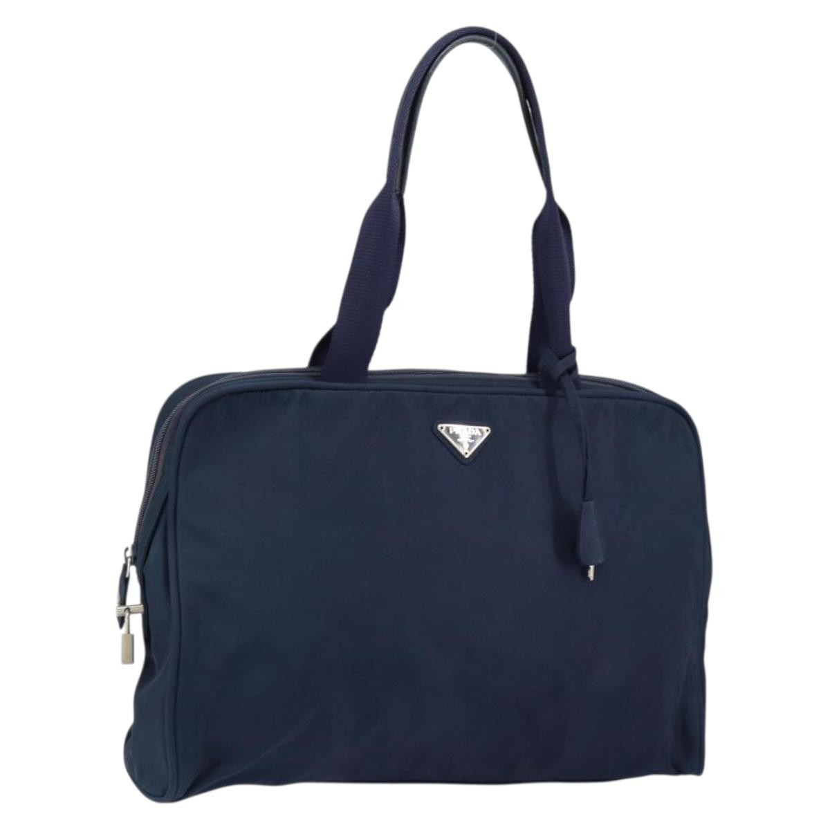 Prada Zip Around Tote Tessuto Medium