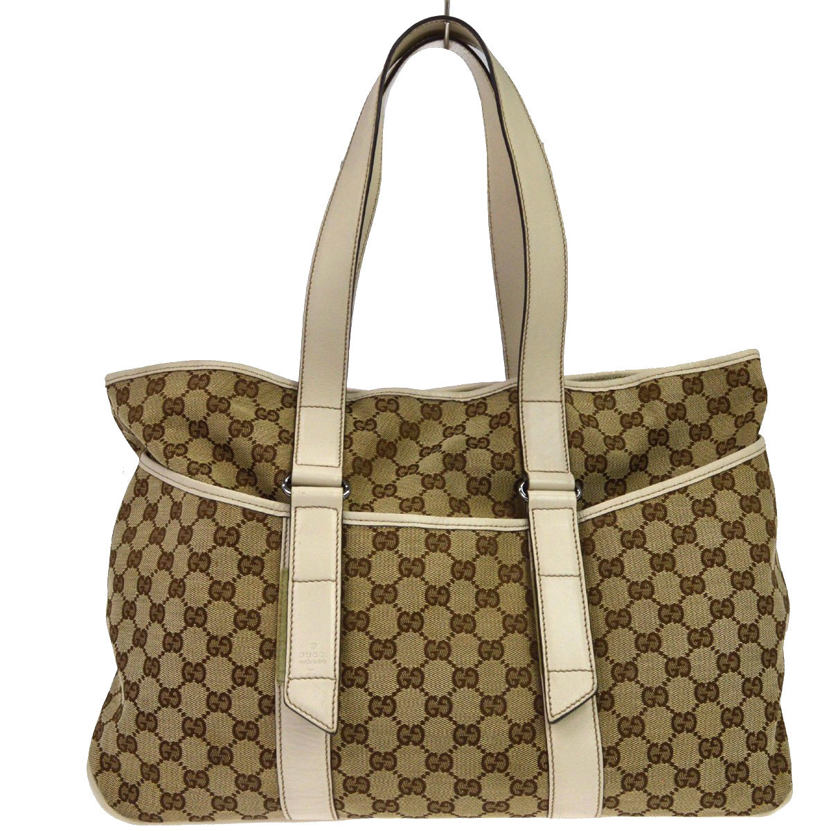 Gucci Belted GG Canvas with Perforated Leather Large