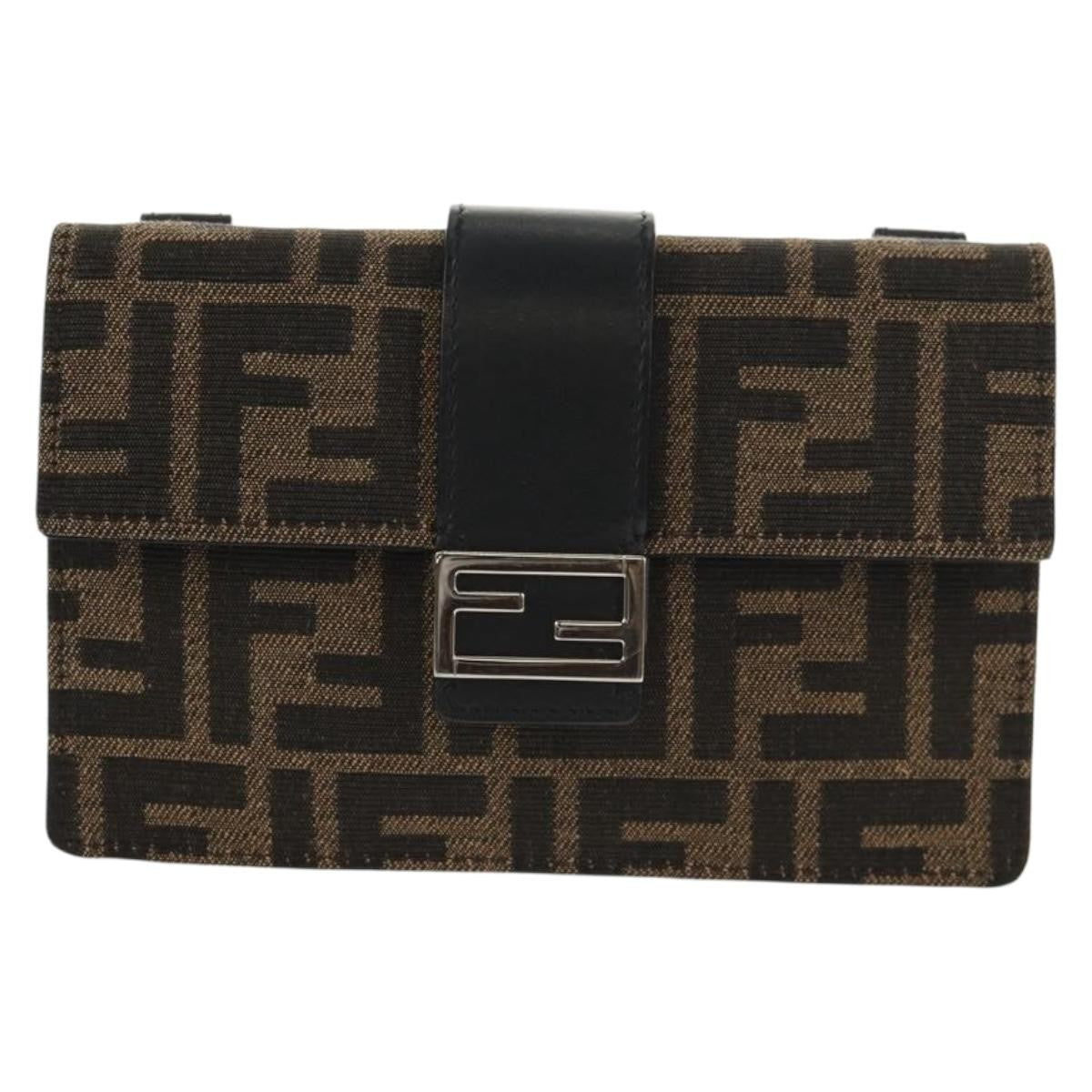 Fendi Baguette Convertible Belt Bag Zucca canvas Product Image