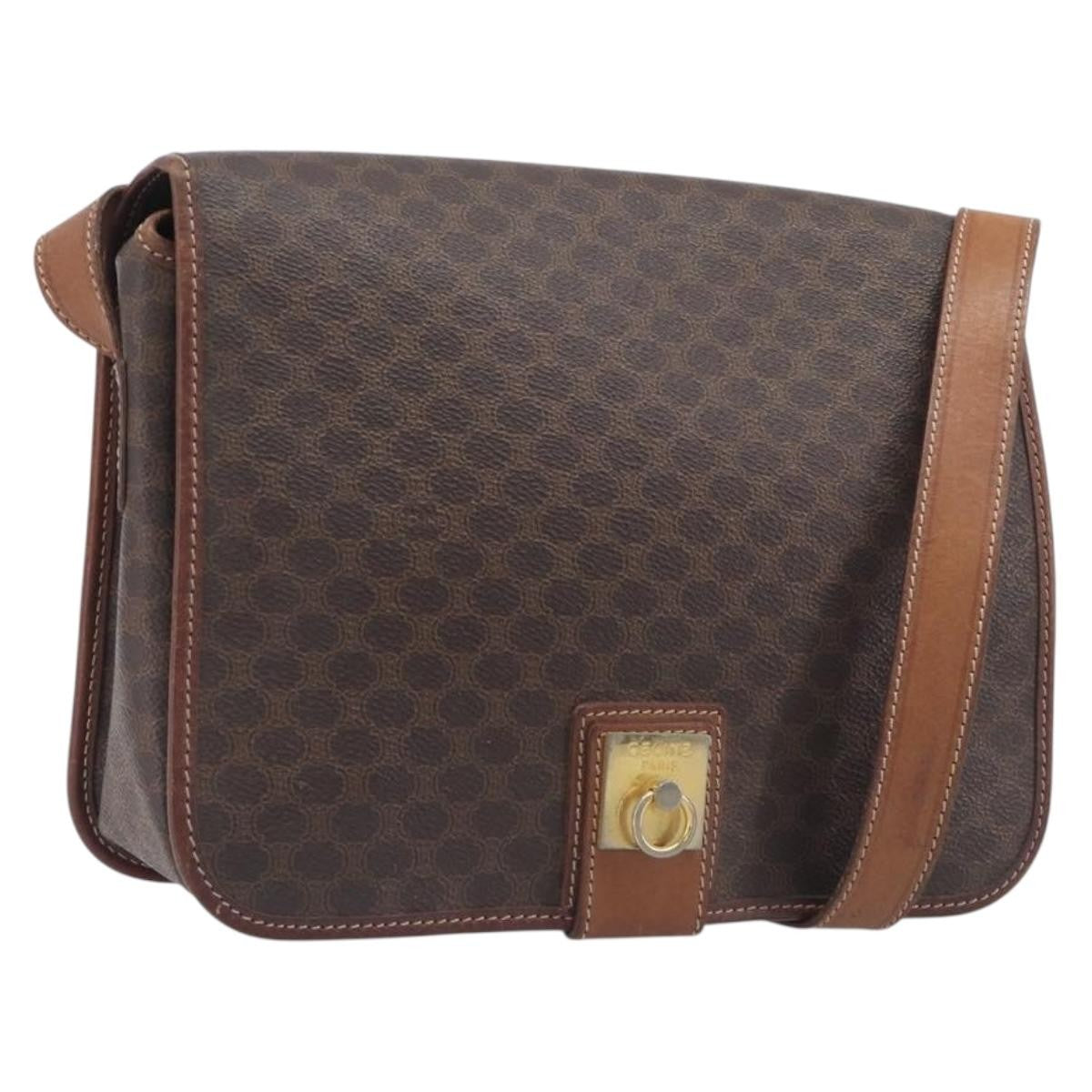 Celine Vintage Macadam Canvas and Leather Product Image
