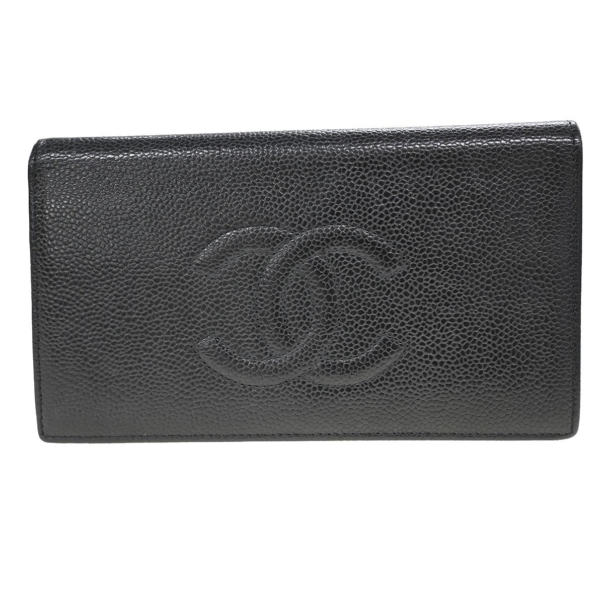 Chanel Timeless CC French Wallet Caviar Long