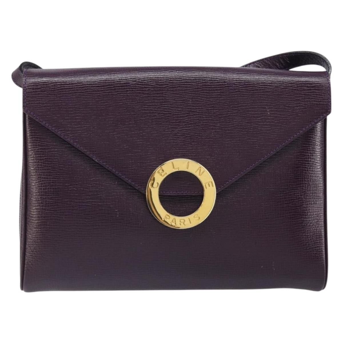 Celine Circle Logo Leather Product Image
