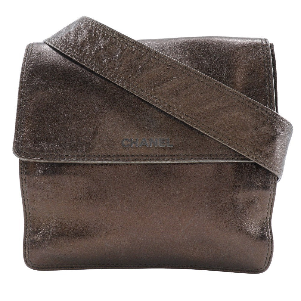 Chanel Vintage Shoulder Bag Leather Product Image