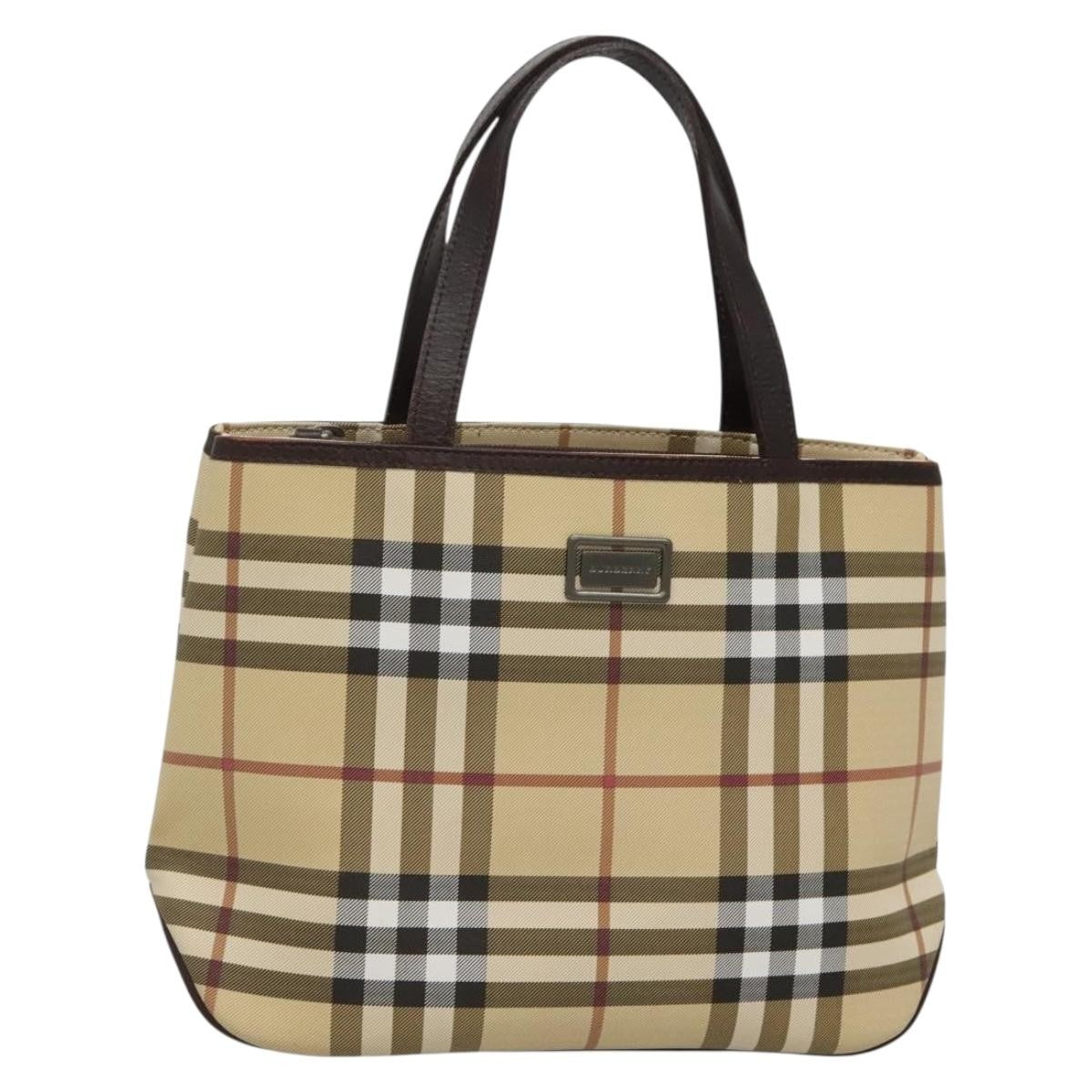 Burberry Nova Check Handbag Nova Check Canvas Product Image