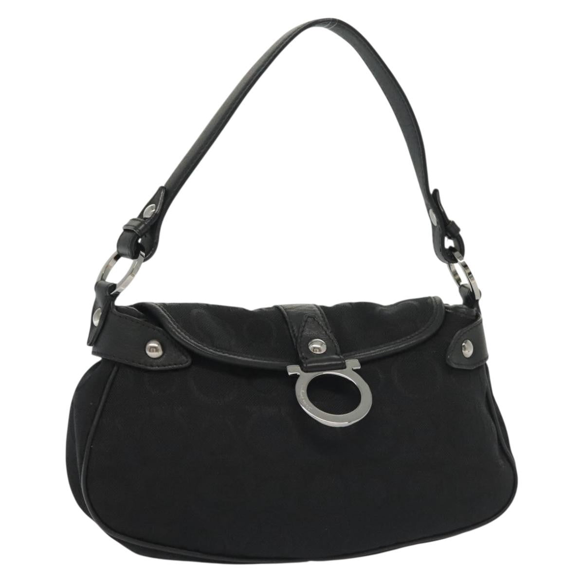 Salvatore Ferragamo Gancini handbag Canvas Product Image