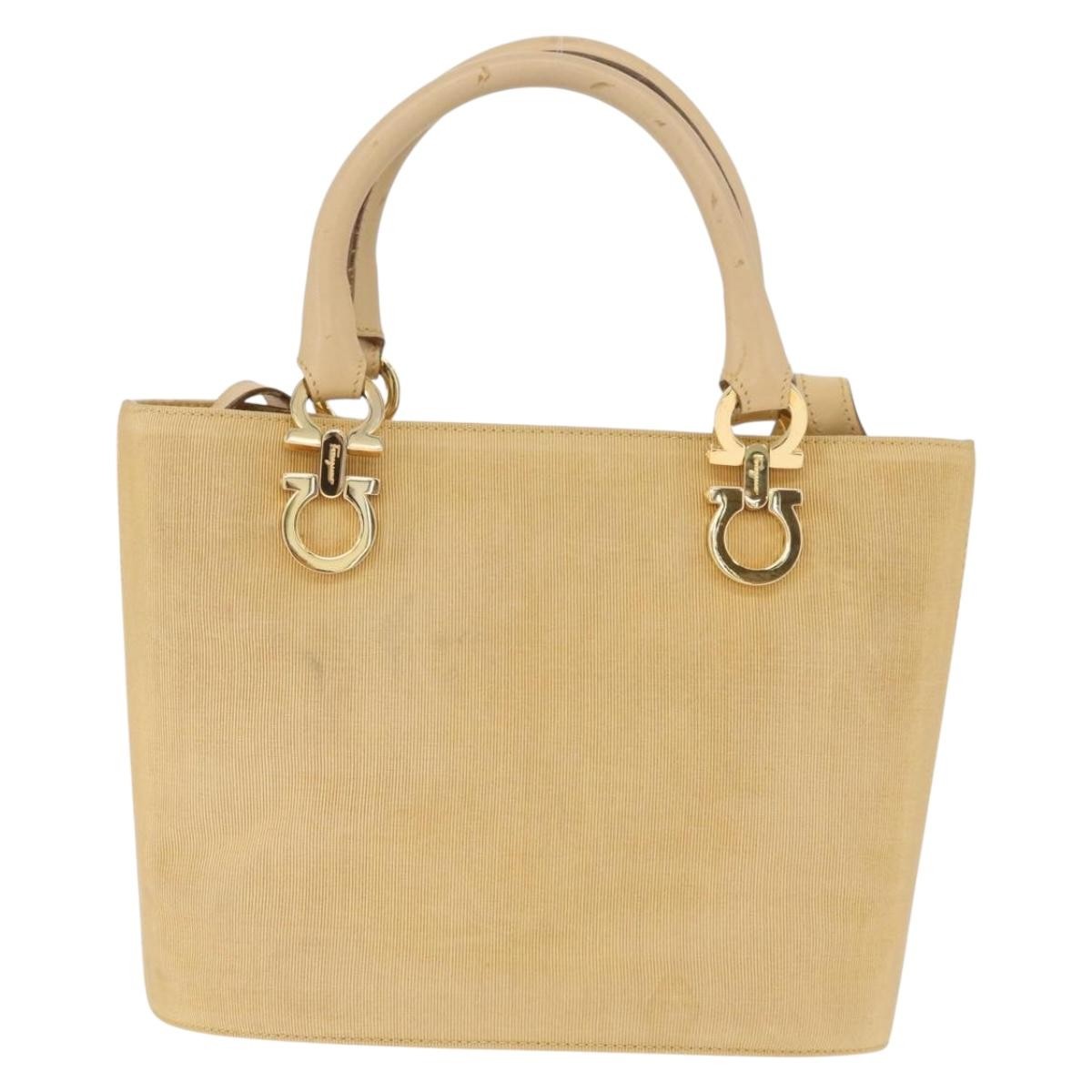 Salvatore Ferragamo Gancini Tote Canvas Product Image