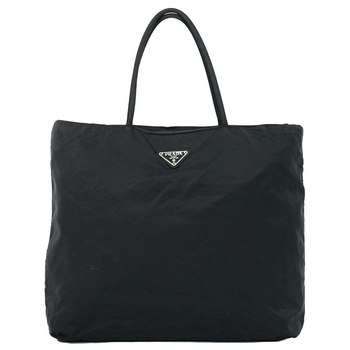 Prada Zip Tote Tessuto medium