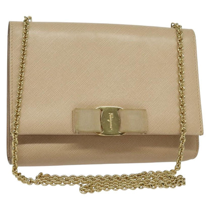 Salvatore Ferragamo Ginny Crossbody Bag Leather Small