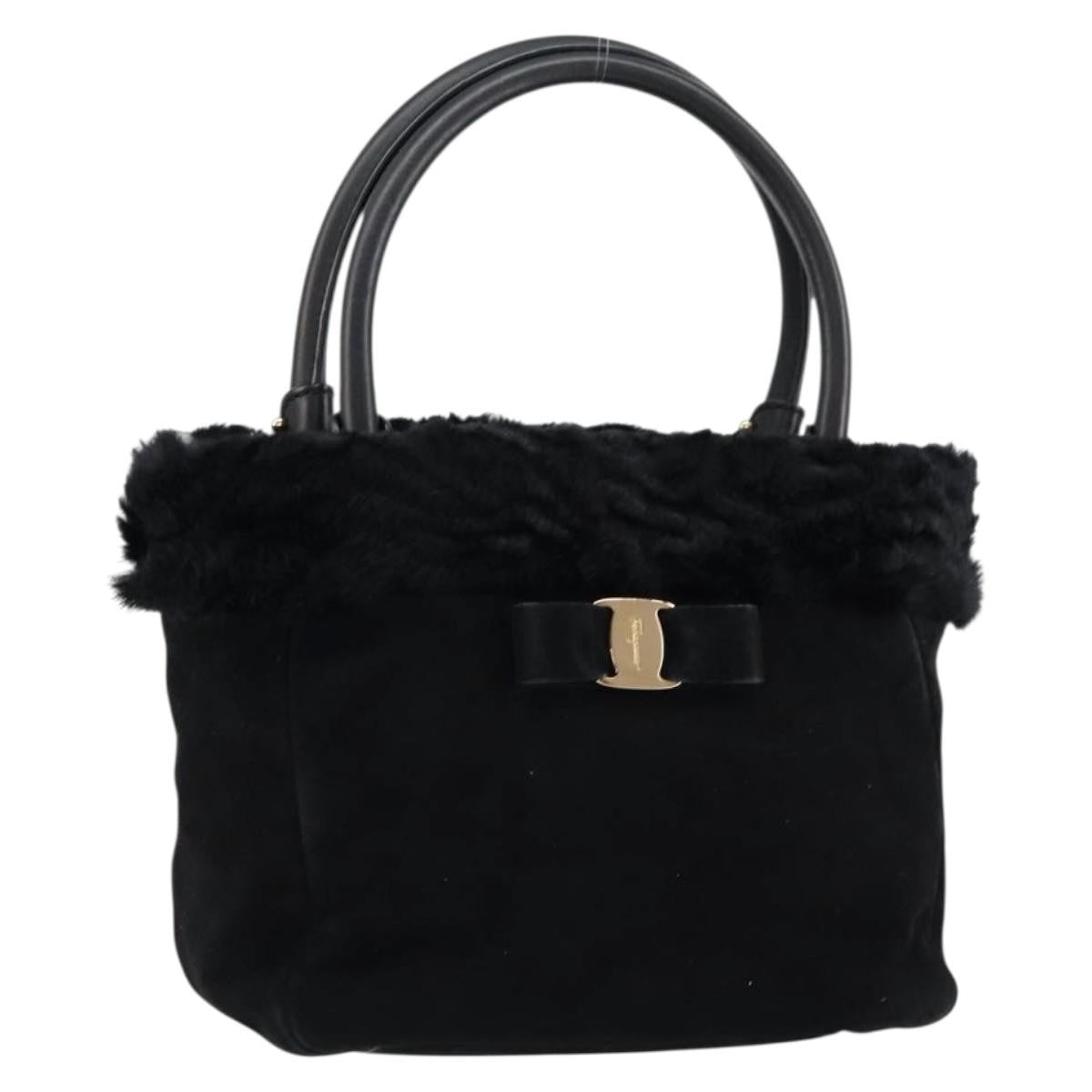 Salvatore Ferragamo Vala Handbag Suede Product Image