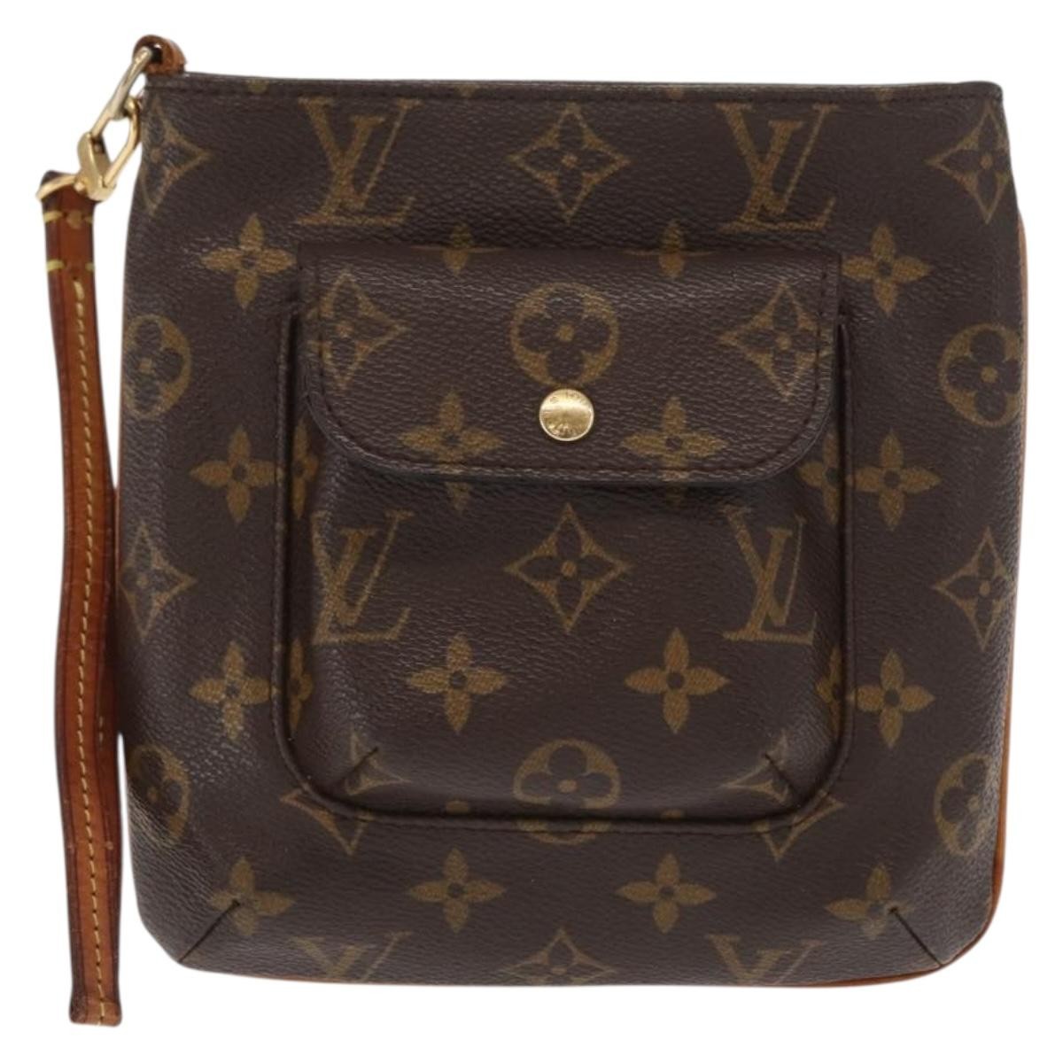 Louis Vuitton Partition Wristlet Clutch Monogram Canvas Product Image