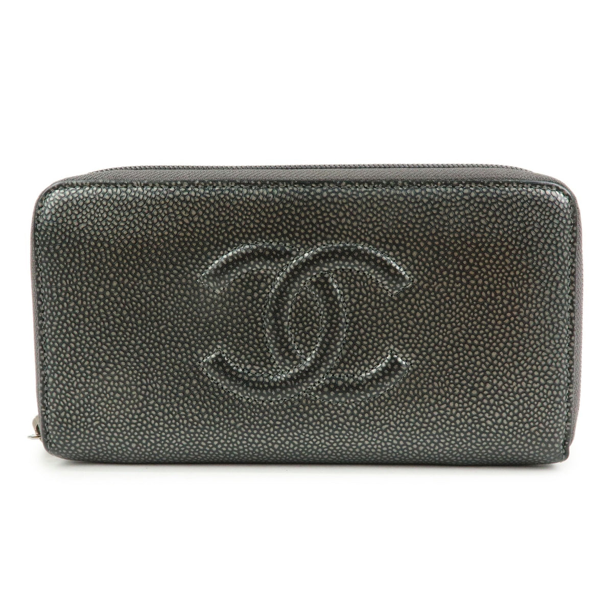 Chanel Vintage Timeless Zip Leather Product Image