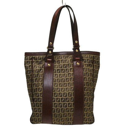 Fendi Open Tote Zucchino Canvas Medium
