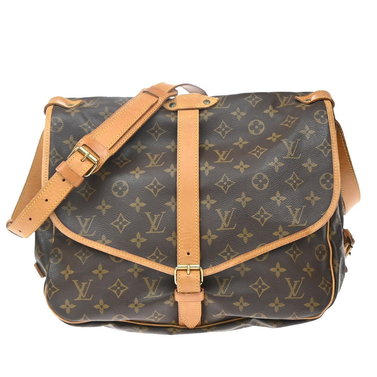 Louis Vuitton Saumur Monogram Canvas 35