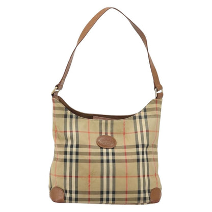 Burberry Nova check Shoulder bag Canvas and Leather Product Image