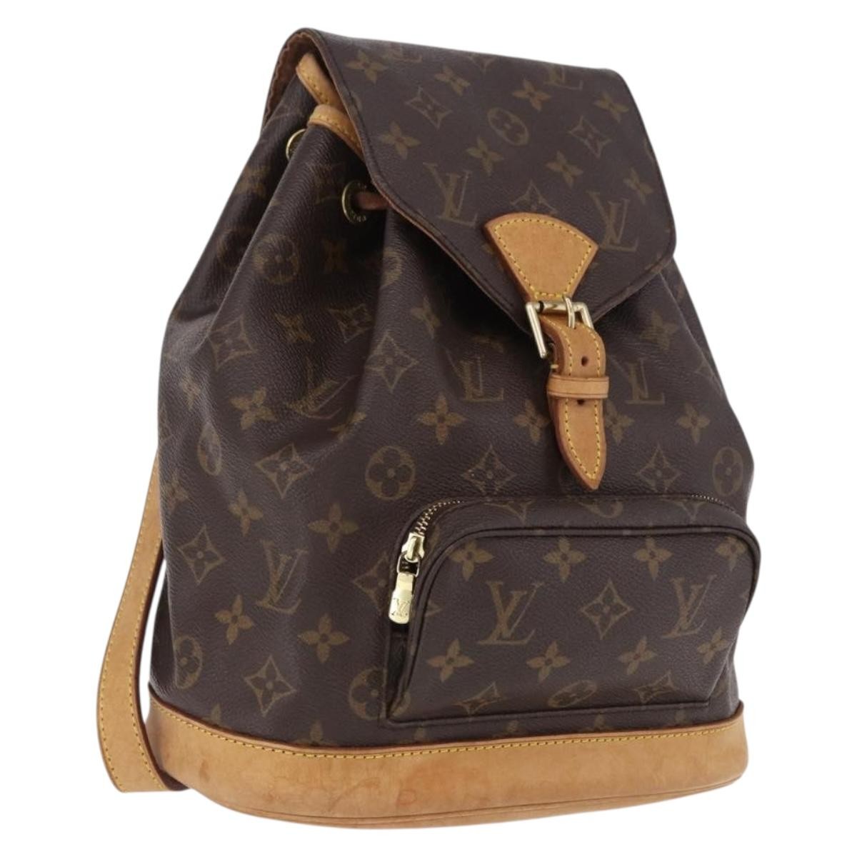 Louis Vuitton Vintage Montsouris Monogram Canvas MM