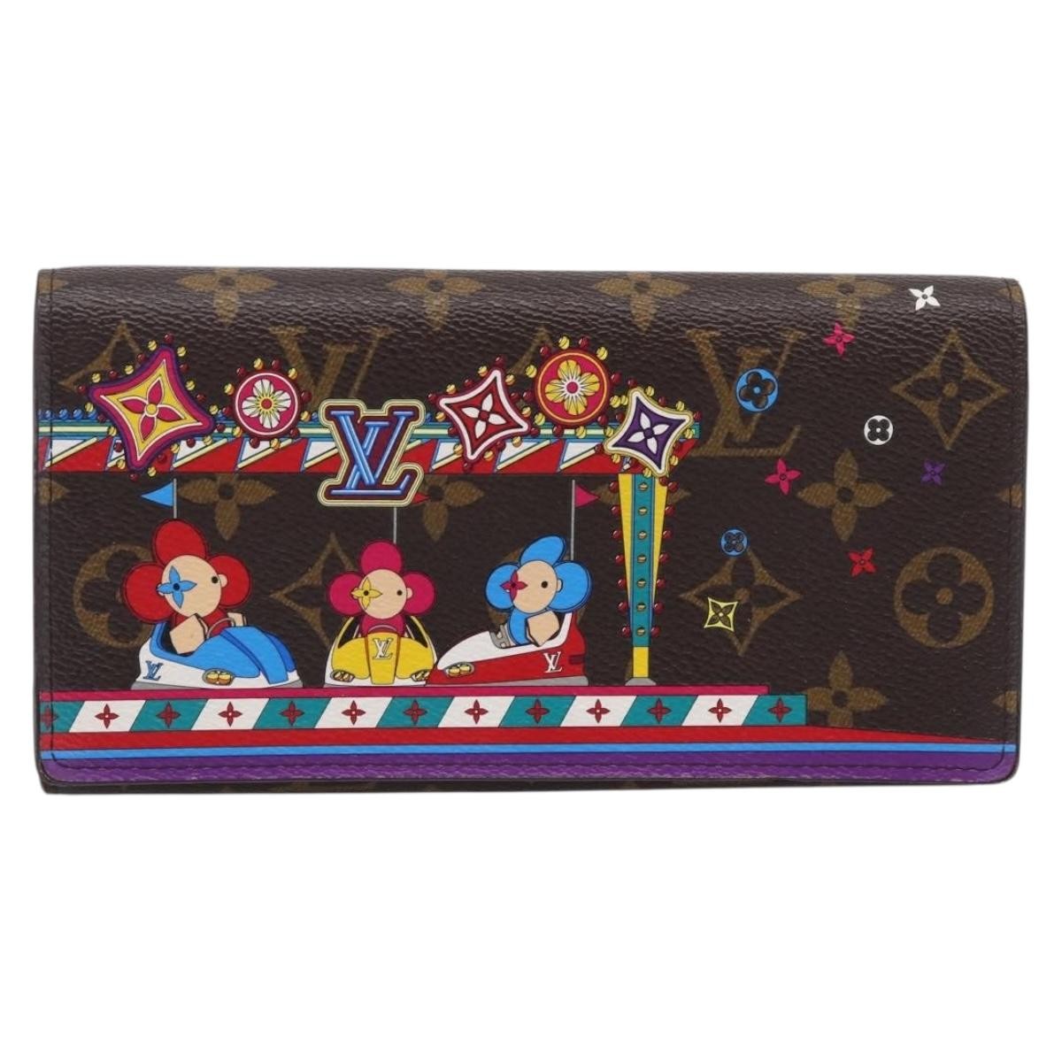 Louis Vuitton Sarah Wallet NM Limited Edition Vivienne Xmas Monogram Canvas Product Image