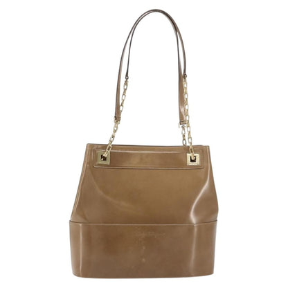 Salvatore Ferragamo Vintage Chain Patent Leather Product Image