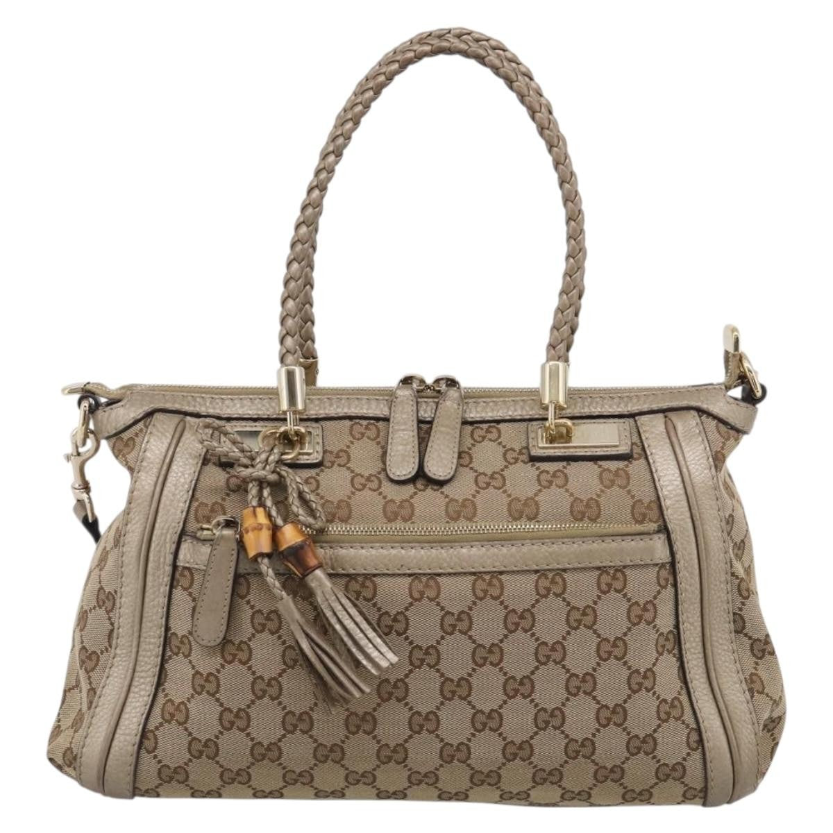 Gucci Bella Convertible Top Handle GG Canvas Medium