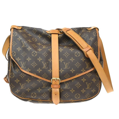 Louis Vuitton Saumur Monogram Canvas 35