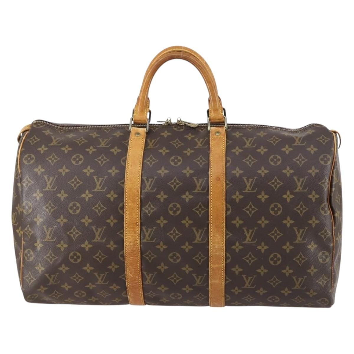 Louis Vuitton Keepall Bag Monogram Canvas 50
