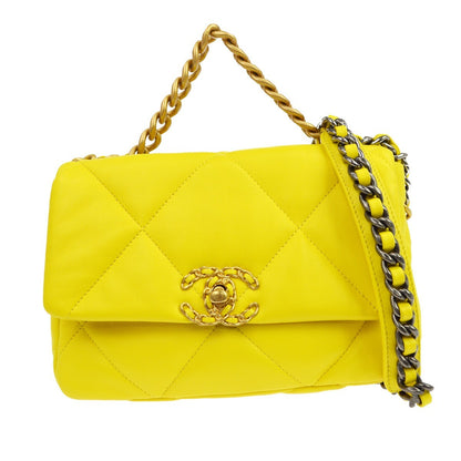 Chanel 19 Flap Bag Quilted Lambskin Product Image