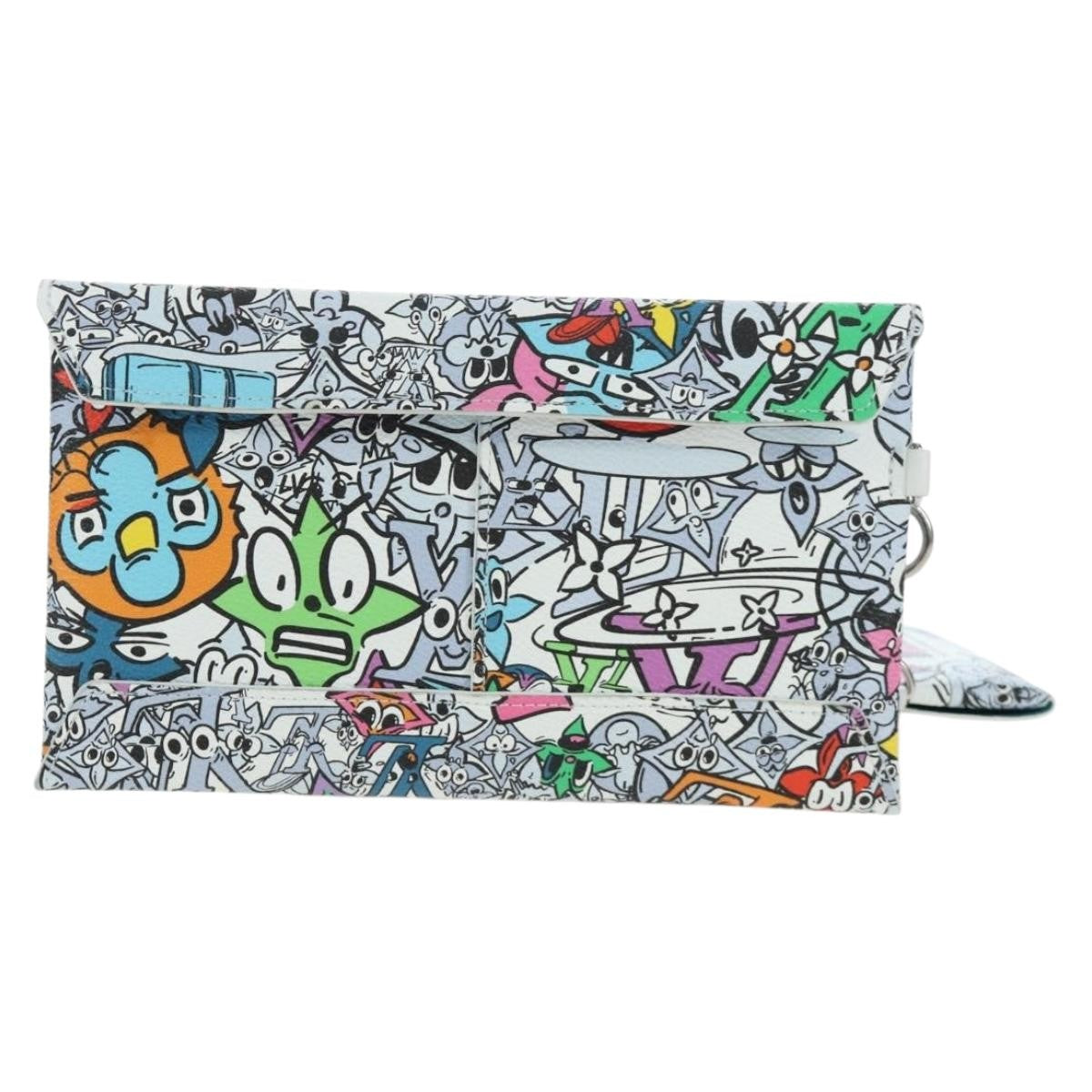 Louis Vuitton Trio Envelope Pouch Set Limited Edition Monogram Comics Canvas Product Image