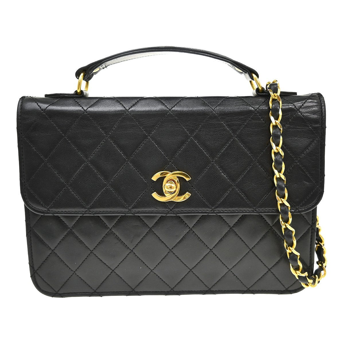 Chanel Trendy CC Top Handle Quilted Lambskin Small