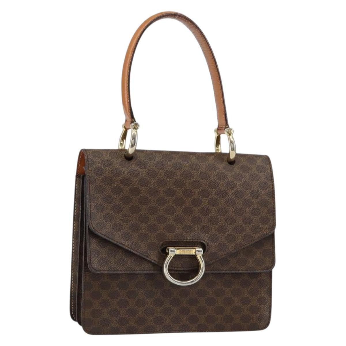 Celine Vintage Top Handle Macadam Canvas Product Image