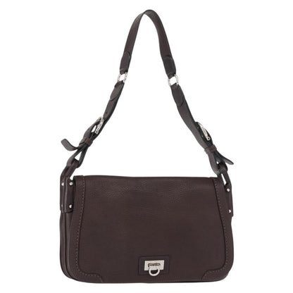 Salvatore Ferragamo Gancini Shoulder Bag Leather Product Image