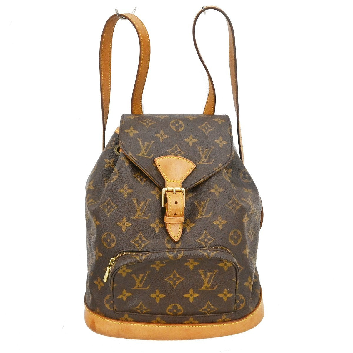 Louis Vuitton Vintage Montsouris Backpack Monogram Canvas MM