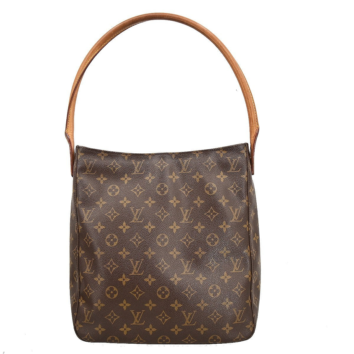 Louis Vuitton Monogram Looping Handbag Monogram Canvas GM