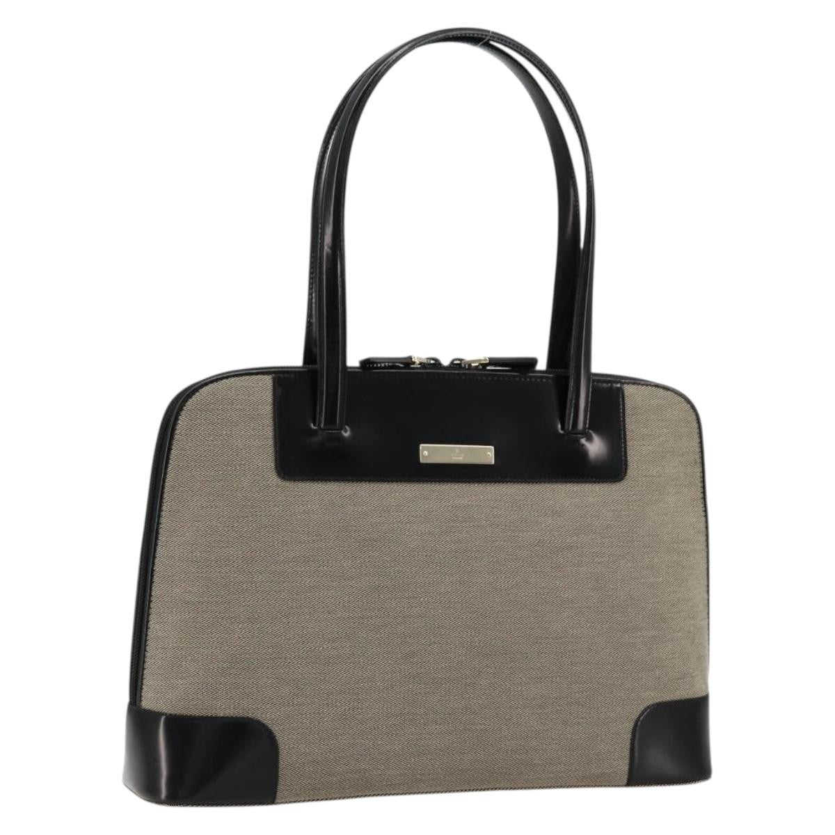 Gucci Open Tote GG Canvas and Leather Medium