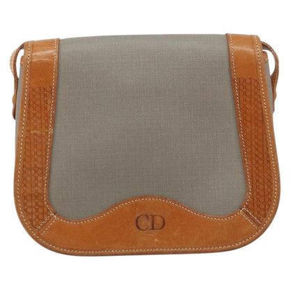 Christian Dior CD Shoulder bag Canvas and Leather Product Image
