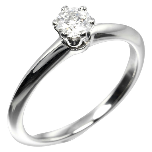 Tiffany & Co. Tiffany Setting Solitaire Ring Platinum with RBC Diamond Product Image