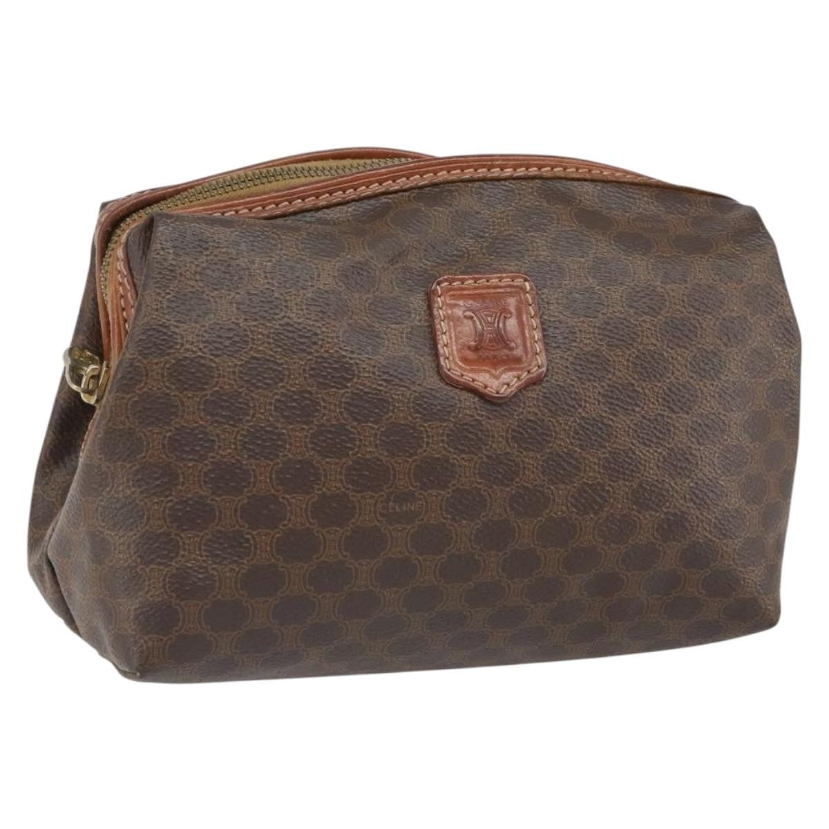 Celine Macadam Pochette Canvas and Leather Product Image