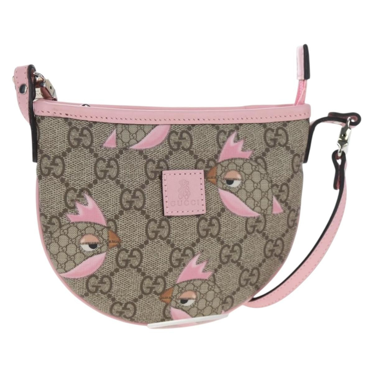 Gucci Children's Zip Printed GG Coated Canvas Small