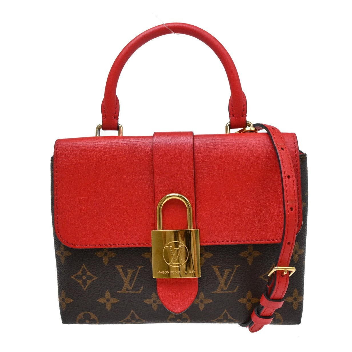 Louis Vuitton Locky Monogram Canvas with Leather BB