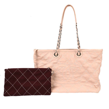 Chanel On The Road Quilted Leather Large