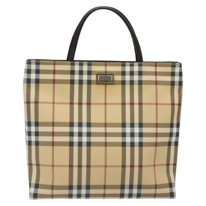 Burberry Nova Check Tote canvas check pattern Small