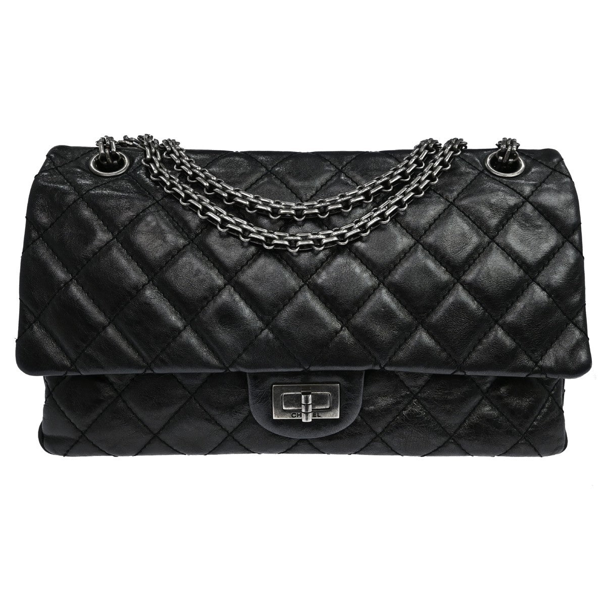 Chanel Reissue 2.55 Flap Quilted Aged Calfskin 226