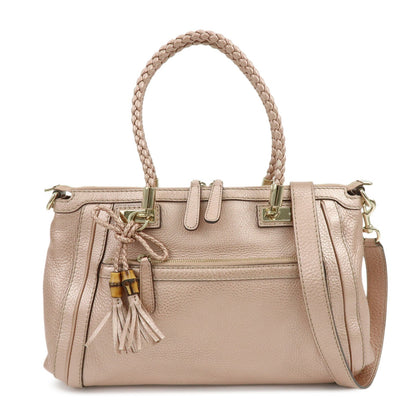 Gucci Bella Convertible Top Handle Leather Small