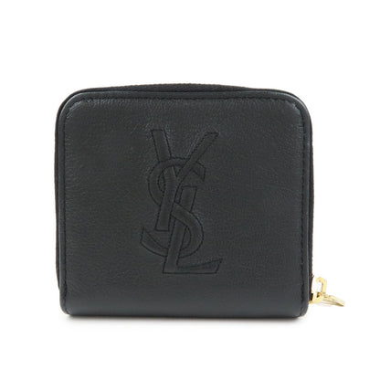 Saint Laurent Belle de Jour Zip Around French Leather Compact