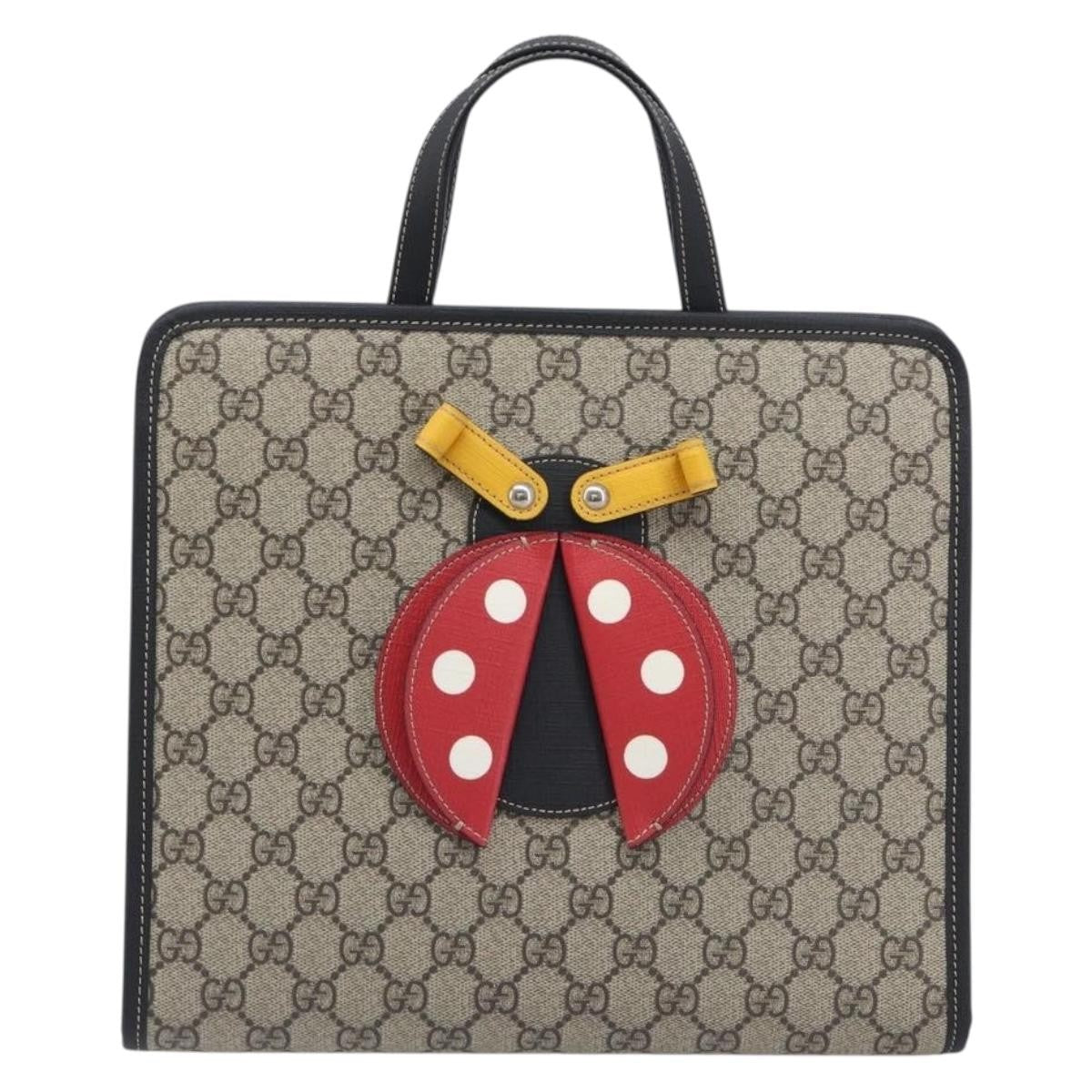 Gucci Children's Convertible GG Coated Canvas with Applique Medium