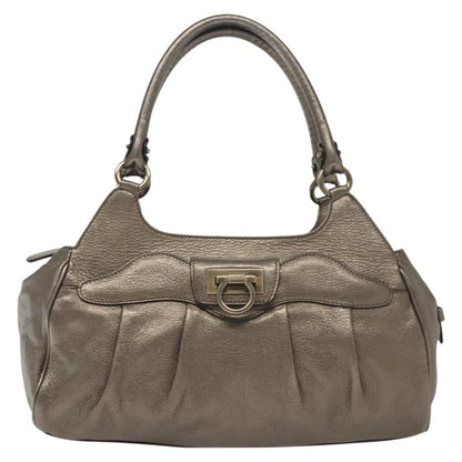 Salvatore Ferragamo Gancini handbag Leather Product Image
