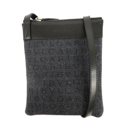 Bvlgari Logomania Canvas with Leather Product Image