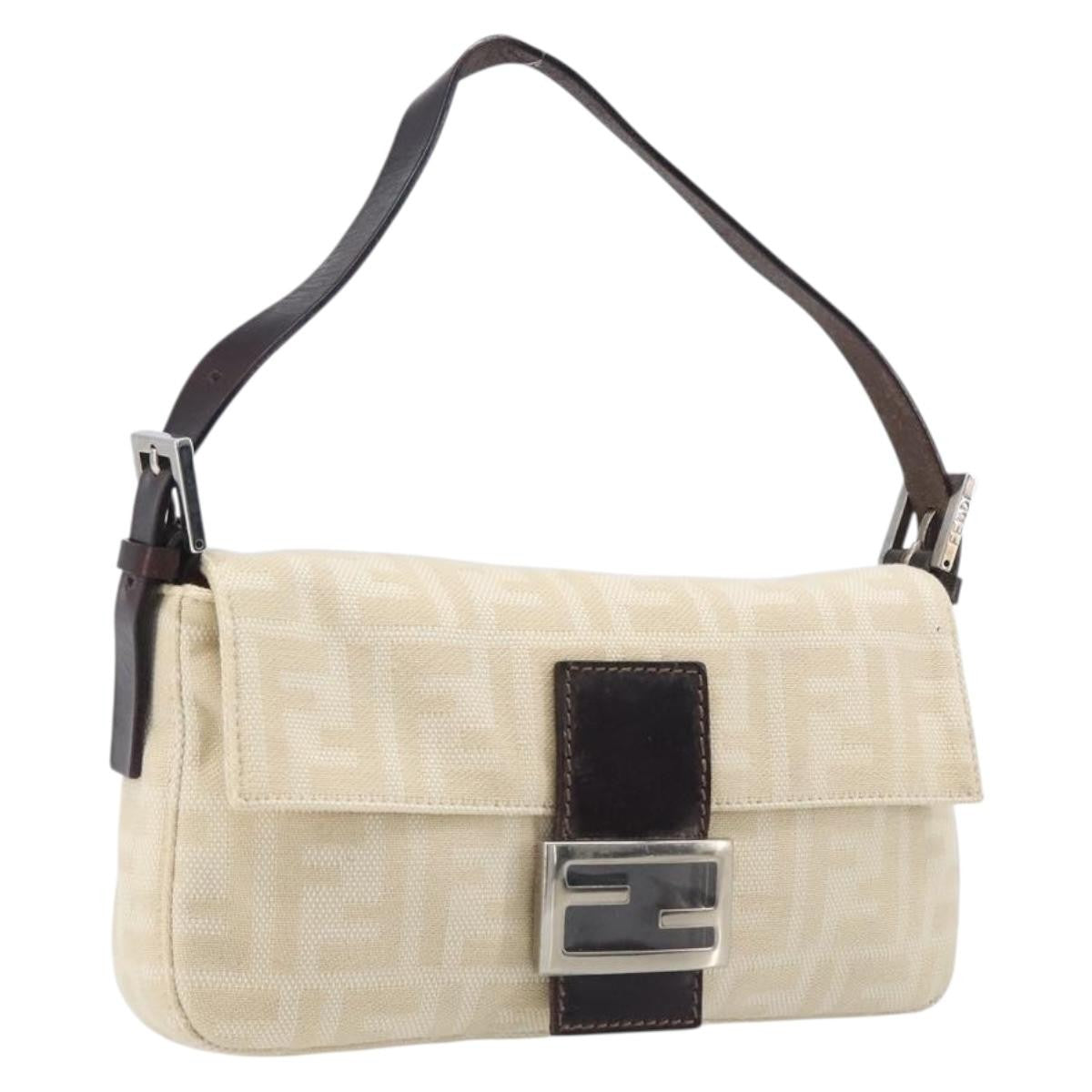 Fendi Baguette Zucca Canvas Medium