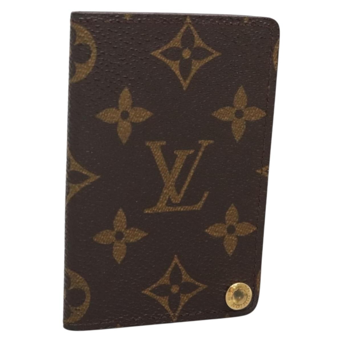 Louis Vuitton Porte Cartes Pression Card Case Monogram Canvas Product Image