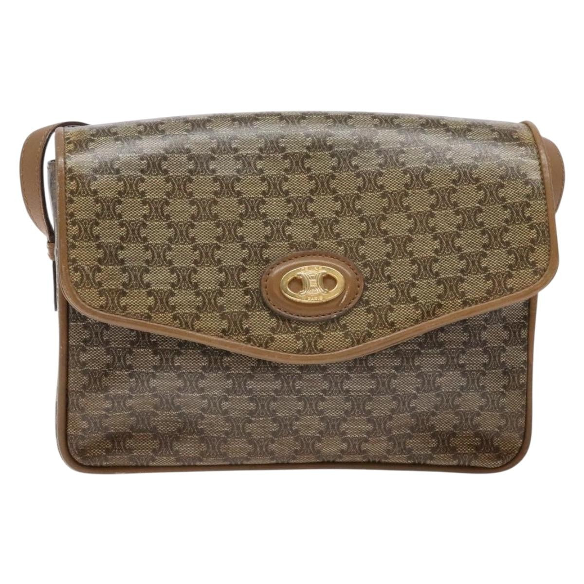 Celine Macadam Shoulder Bag PVC Leather Product Image