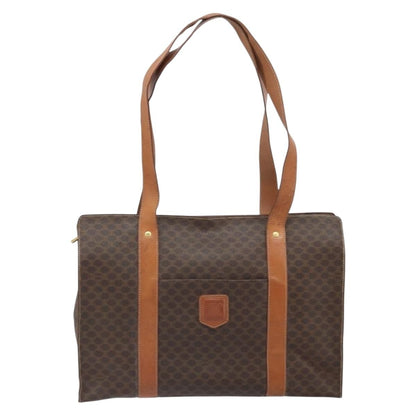 Celine Vintage Macadam Handbag Canvas and Leather Product Image