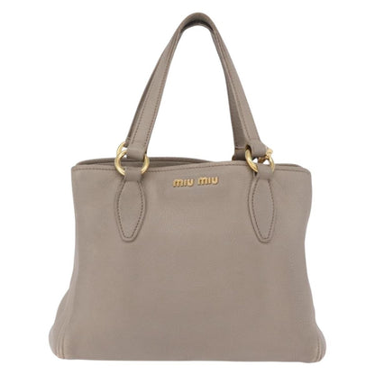 Miu Miu Madras Leather Medium